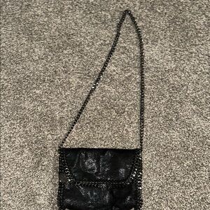 Black Chain Crossbody Bag